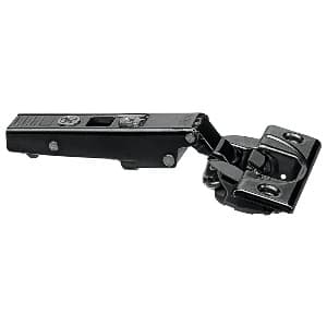Clip Top 110° Opening Hinge with BLUMOTION Soft-Closing, 45mm Bore Pattern, Full Overlay, Onyx Black, Screw-On