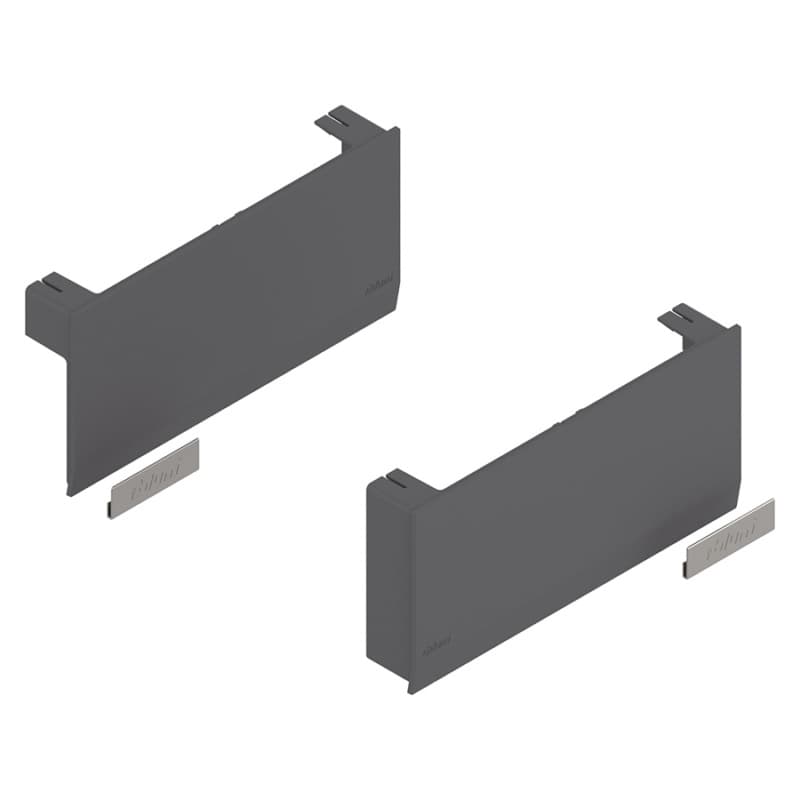 Aventos HK-Top Cover Set, Dark Gray