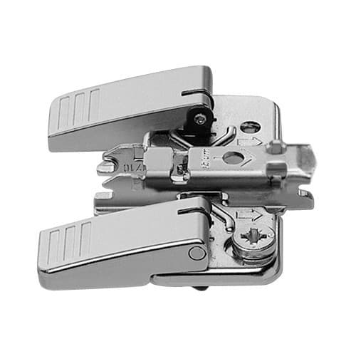 Clip Cam Adjustable Wing Mounting Plate, Nickel-Plated, Inserta, 0mm