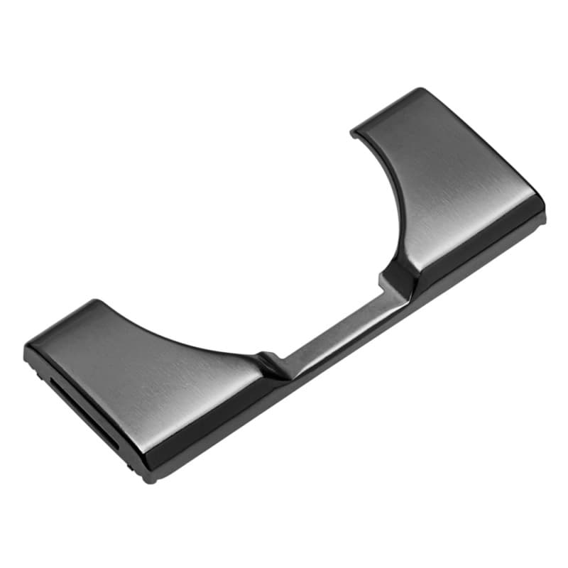Clip Top 155° Opening Zero Protrusion Hinge Boss Cover Cap, Onyx Black