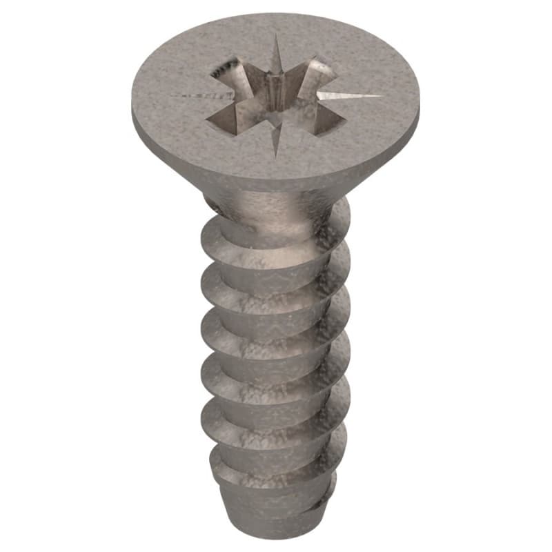 3.53mm x 12mm Installation Screw, Nickel-Plated