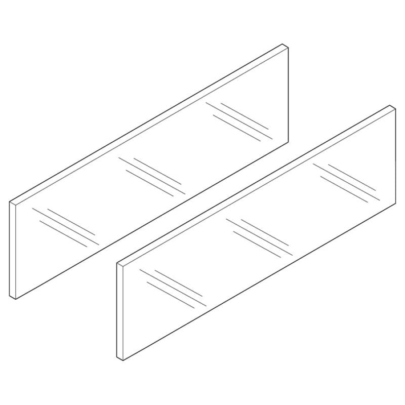 Legrabox Design Element Side, Clear