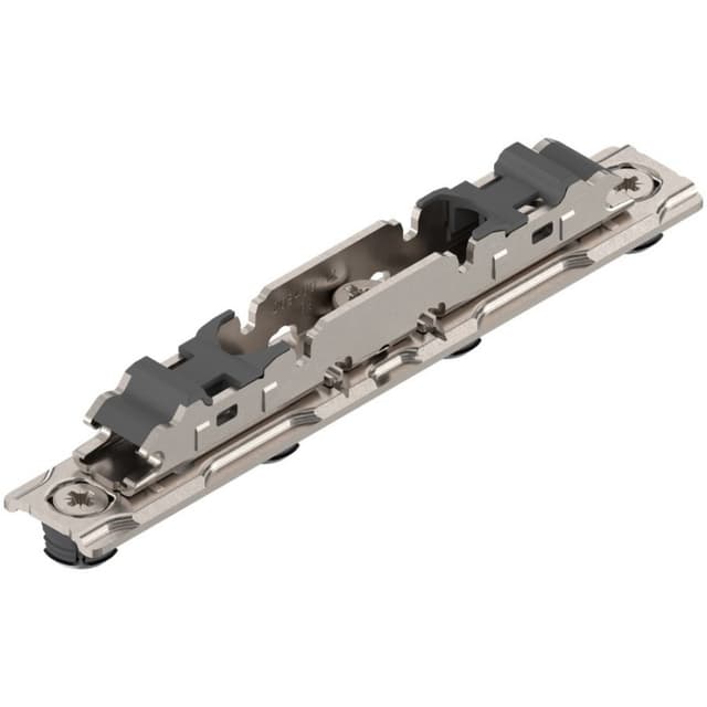 Aventos HK/HL/HS Front Fixing Bracket for Thin Front, Nickel-Plated