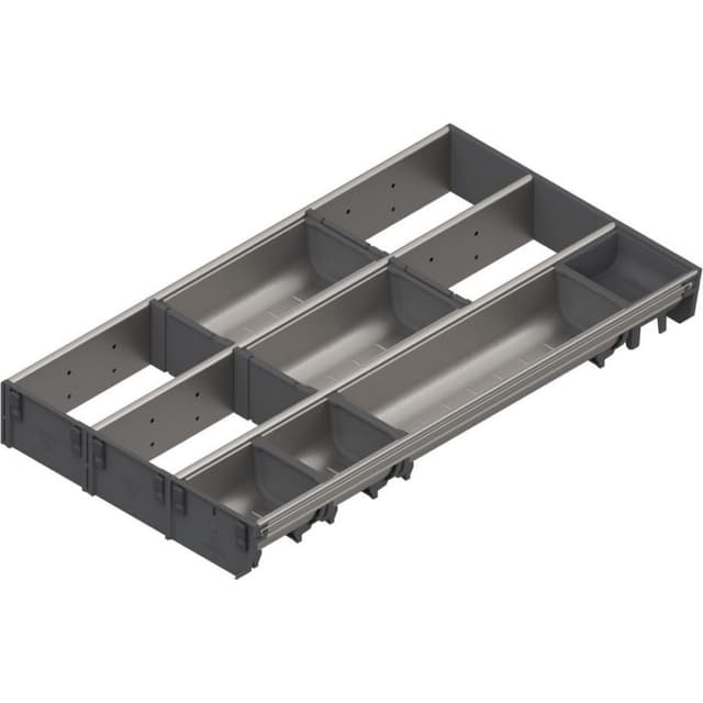 Orga-Line 3-Tiered Cutlery/Utensil Insert Set, Stainless Steel, 22