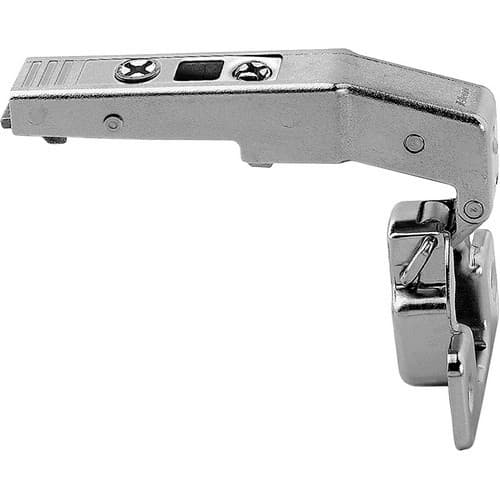 Clip Top Blind Corner 95° Opening Hinge, 45mm Bore Pattern, Self-Closing, Inset, Screw-On