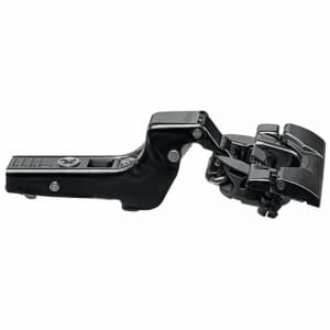 Clip Top 110° Opening Hinge with BLUMOTION Soft-Closing, 45mm Bore Pattern, Inset, Onyx Black, Inserta