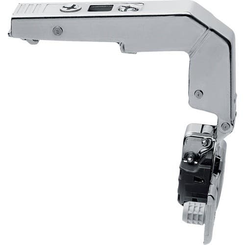 Clip Top Blind Corner 95° Opening Hinge, 45mm Bore Pattern, Soft-Closing, Full Overlay, Dowelled