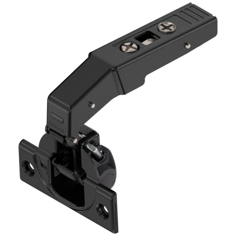Clip Top Blind Corner 95° Opening Hinge with BLUMOTION Soft-Closing, Inset, Screw-On