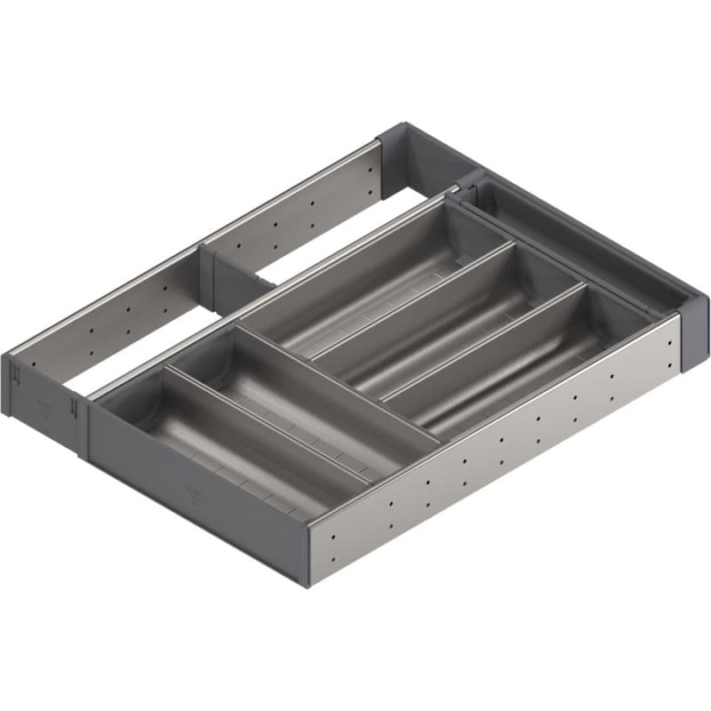 Orga-Line 4-Tried Cutlery Tray Set, Stainless Steel, 21