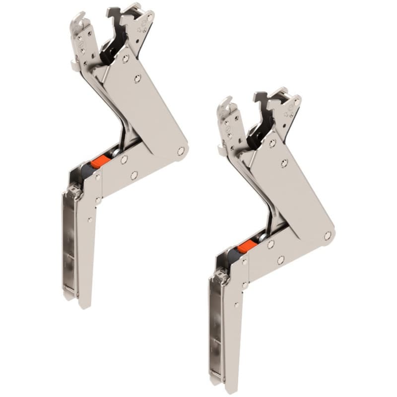 Aventos HS Top Up/Over Lift System Lever Set, Nickel-Plated
