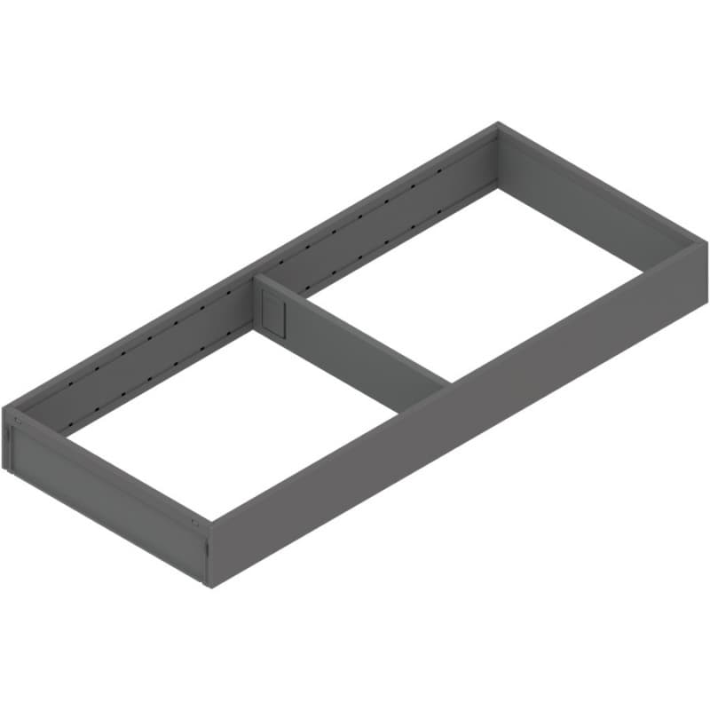 Ambia-Line Narrow Utensil Insert for Drawer, 200mm Wide, M-Height 2", Orion Gray, 20