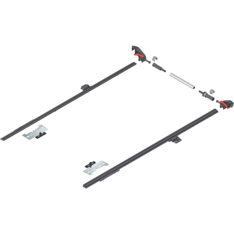 Merivobox Lateral Stabilizer Set, Dust Gray, 25-19/32"