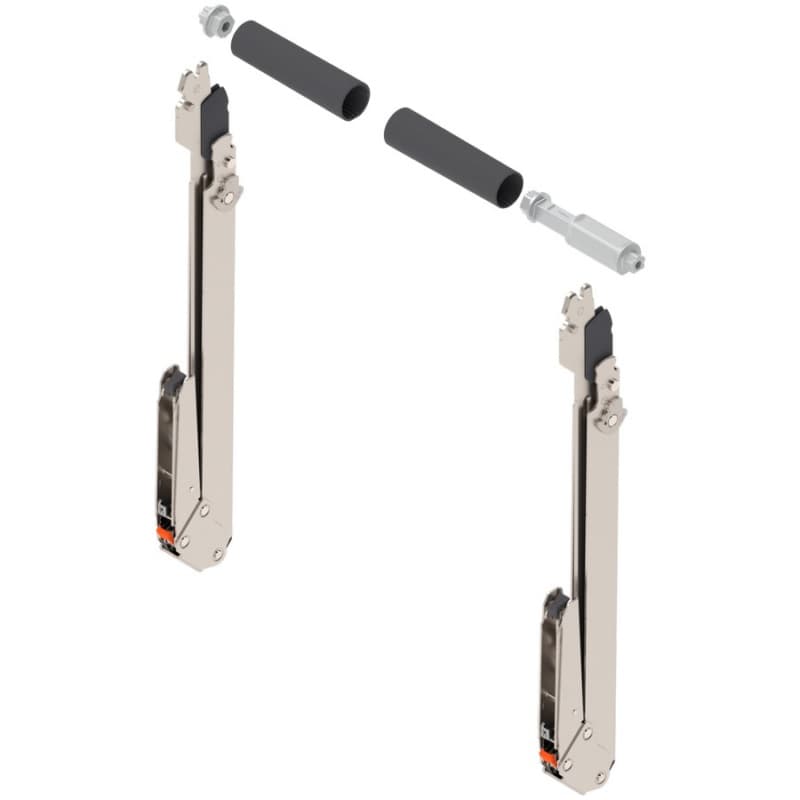Aventos HL Top Lift Up Lever Set, Nickel-Plated