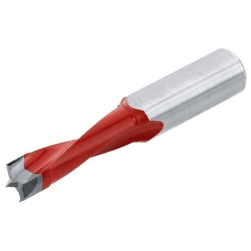 8mm x 57mm Boring Bit, Left Hand, 10mm Shank, Carbide