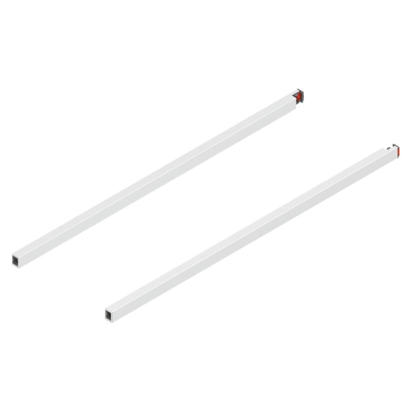 Merivobox Longside Gallery Rail, Silk White Matte, 600mm