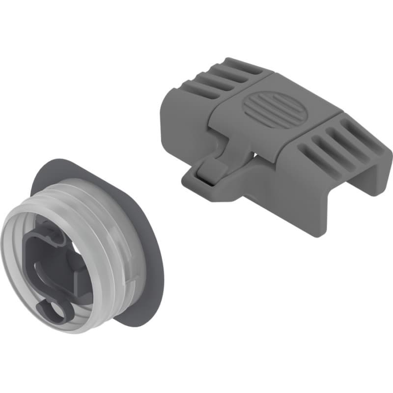 Merivobox Latch Set for Interior Drawer, Indium Gray Matt/Dust Gray