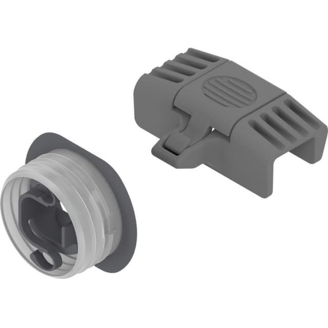 Merivobox Latch Set for Interior Drawer, Indium Gray Matt/Dust Gray