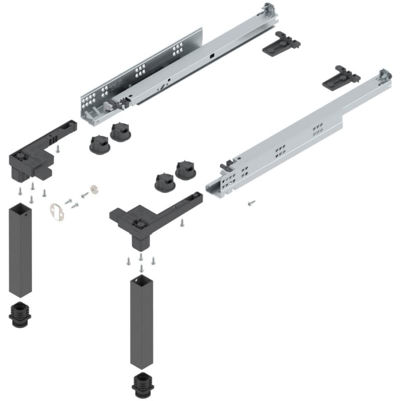 Space Step Set, Orion Gray Matte, 460mm