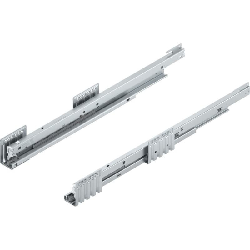 Merivobox Cabinet Profile with 40kg Capacity, Full Extension, Zinc-Plated, 550mm