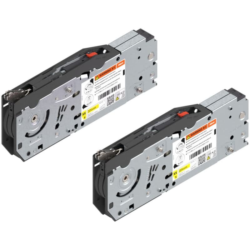Aventos HF Top Bi-Fold Lift Mechanism Set, Zinc-Plated, Power Factor 10000 - 19300