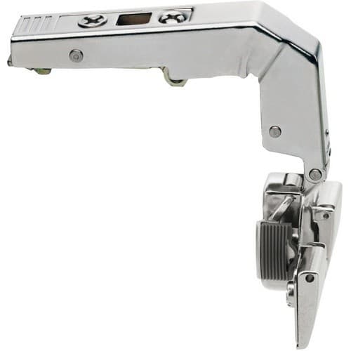 Clip Top Blind Corner 95° Opening Hinge, 45mm Bore Pattern, Self-Closing, Overlay, Inserta