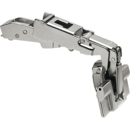 Clip Top 170° Opening Hinge, 45mm Bore Pattern, Free-Swinging, Full Overlay, Nickel-Plated, Inserta