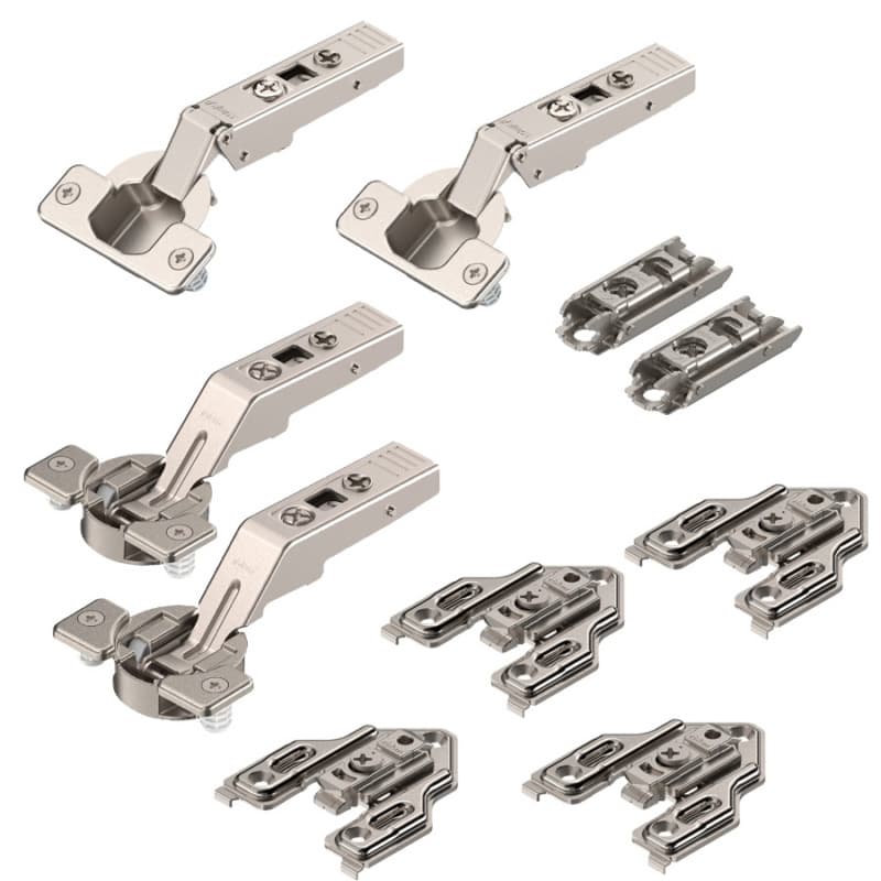 Aventos HF Clip Top Center Hinge Cup, Free-Swing, Dowelled
