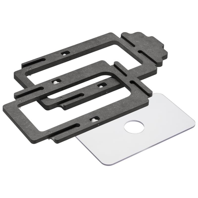 Milling Template for Cabinet Side/Aventos Lift Mechanism, Dark Gray
