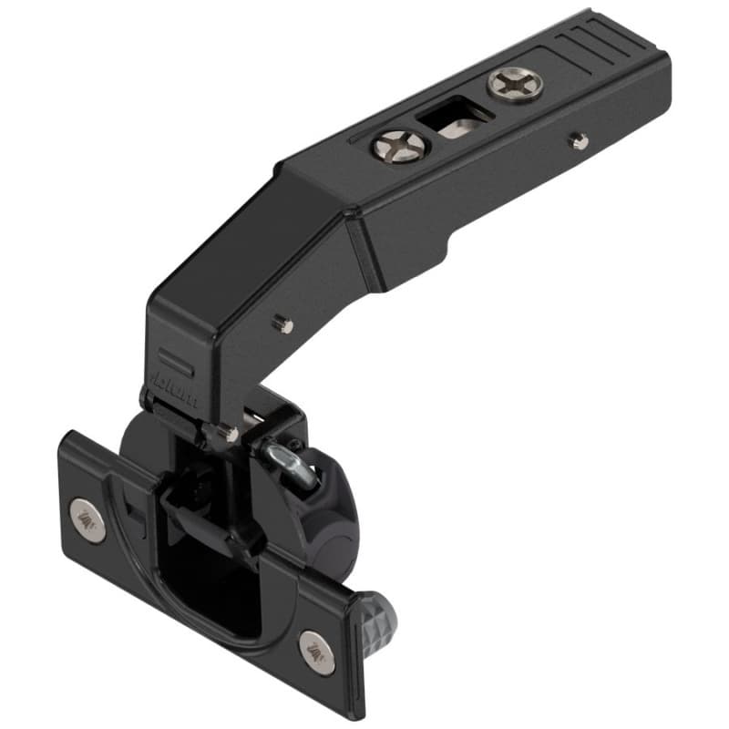 Clip Top Blind Corner 95° Opening Hinge with BLUMOTION Soft-Closing, Inset, Dowelled