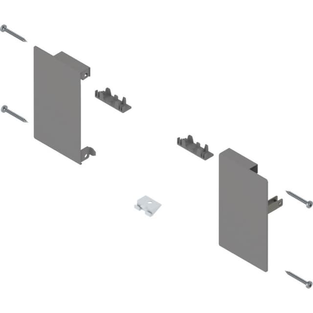 Bloom MERIVOBOX M-Height Front Piece Set, Screw-On