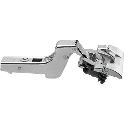 Clip Top 110° Opening Hinge with BLUMOTION Soft-Closing, 45mm Bore Pattern, Inset, Nickel-Plated, Inserta