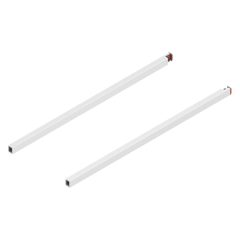 Merivobox Longside Gallery Rail, Silk White Matte, 550mm