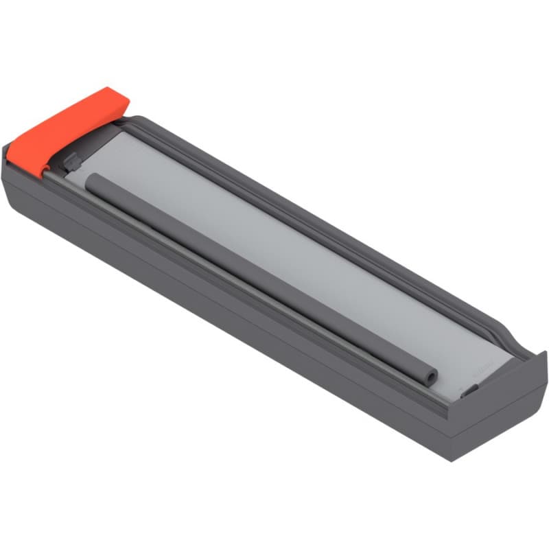 Orga-Line Wrap Dispenser, Gray/White, 16-3/16