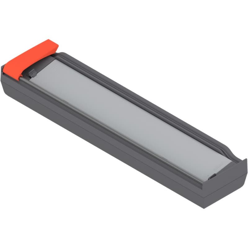 Orga-Line Foil Dispenser, Gray/Orange, 16-3/16