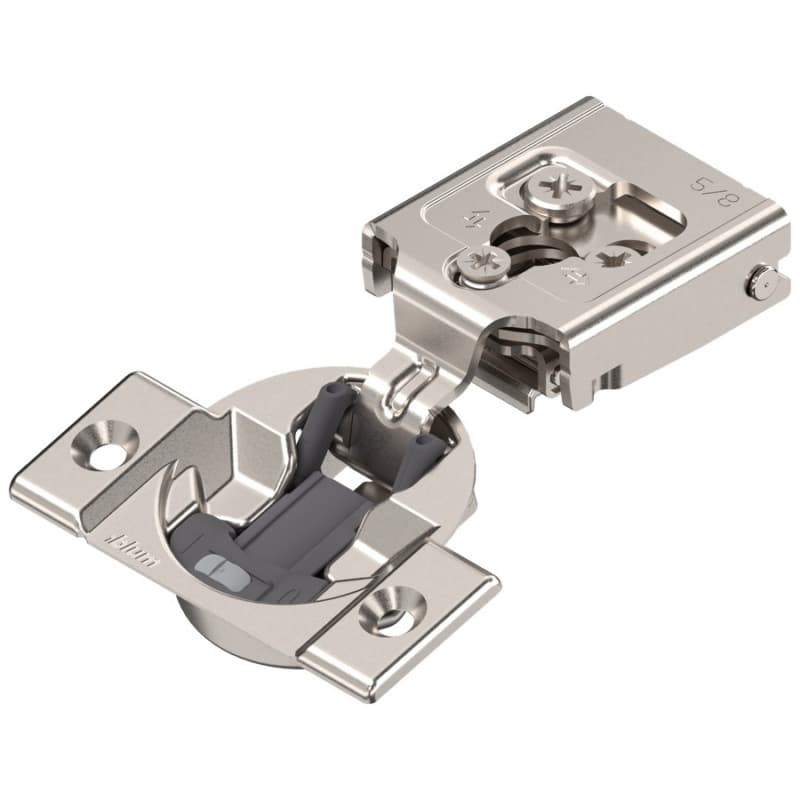 COMPACT CLIP 30C2 105° Opening Wrap-Around Face Frame Hinge,45mm Borin Pattern, Soft-Closing, 5/8" Opening, Screw-On
