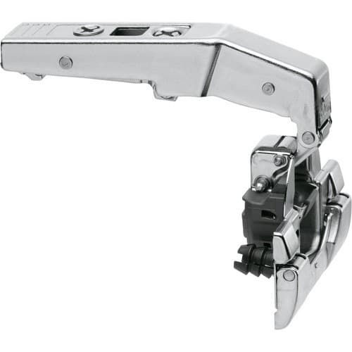 Clip Top Blind Corner 95° Opening Hinge, 45mm Bore Pattern, Soft-Closing, Inset, Inserta