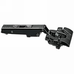Clip Top 110° Opening Hinge with BLUMOTION Soft-Closing, 45mm Bore Pattern, Full Overlay, Onyx Black, Inserta