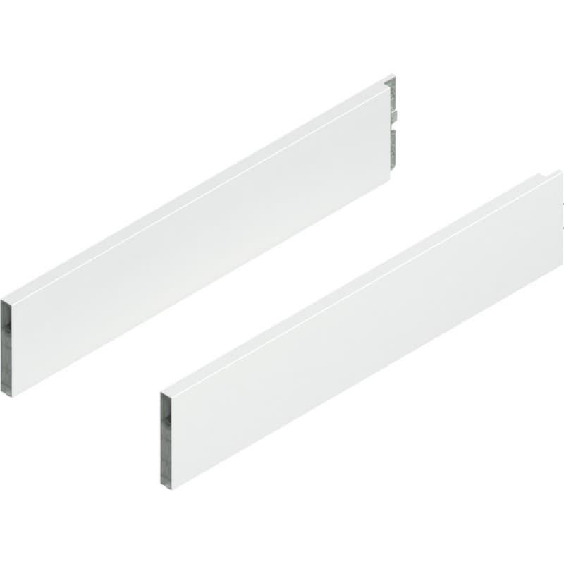 Merivobox Boxcap Set E-Height, Silk White Matte, 500mm