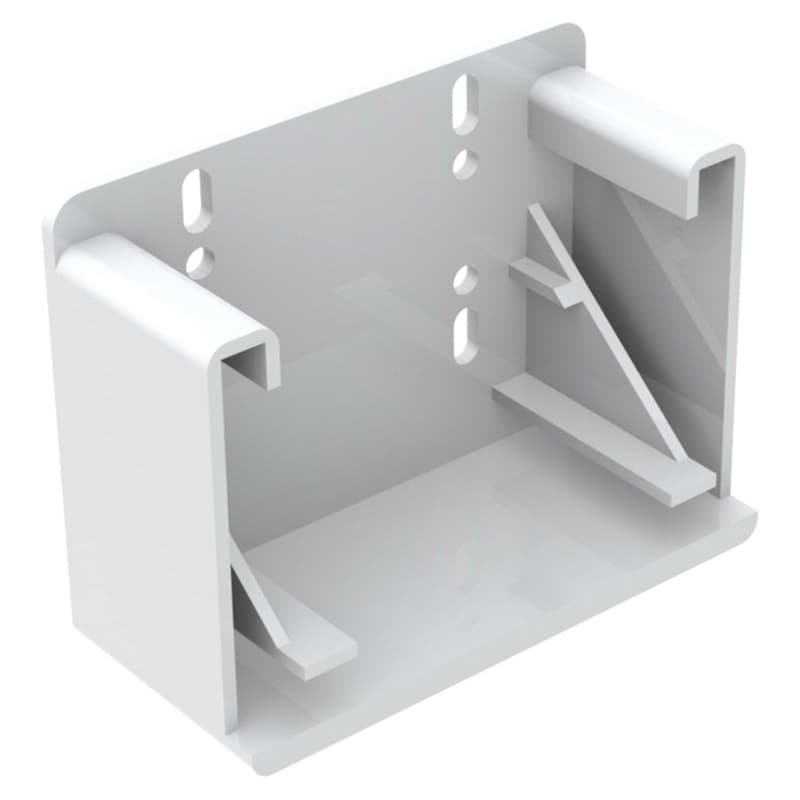 Tandem Plus Rear Socket for 9" Slides, Screw-On, Depths 10-15/32" to 11-3/32