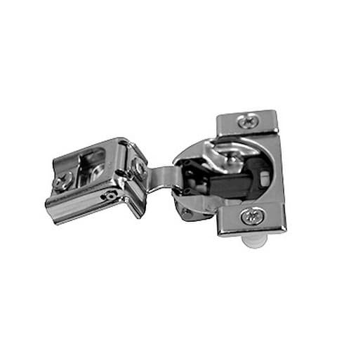 Compact 39C 110° Opening Wrap-Around Face Frame Hinge, 45mm Boring Pattern with BLUMOTION Soft-Closing, 1-5/16" Overlay, Dowelled