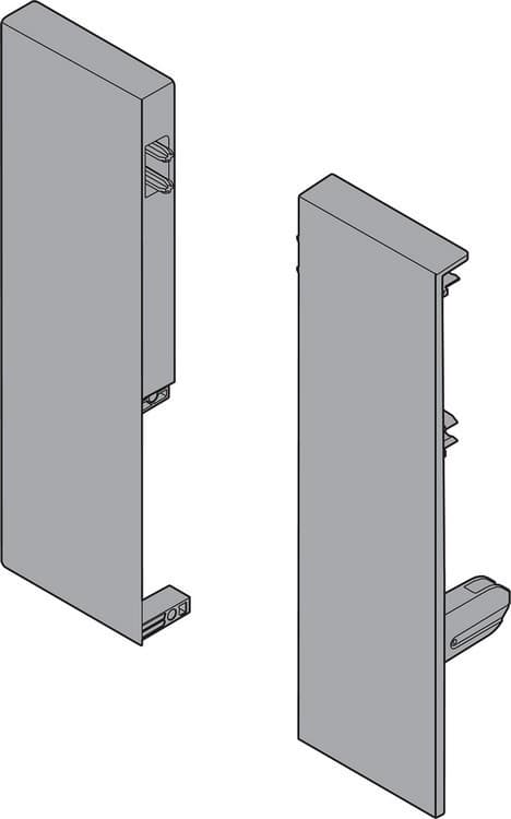 Tandembox Interior Front Bracket for D-Height, Dust Gray