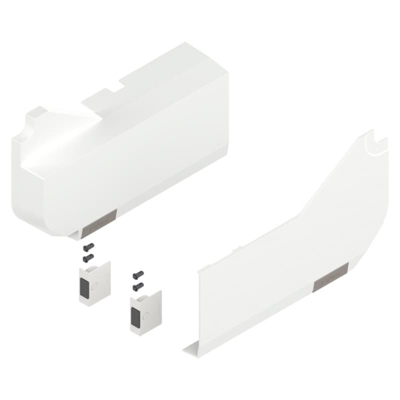 Aventos HL Large Cover Cap Set for Servo-Drive, Silk White