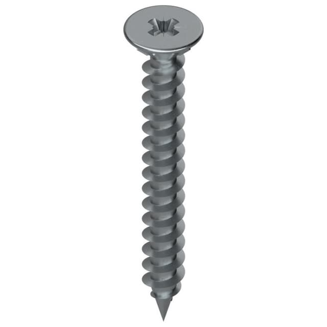 4mm x 35mm Wood Screw, Zinc-Coated