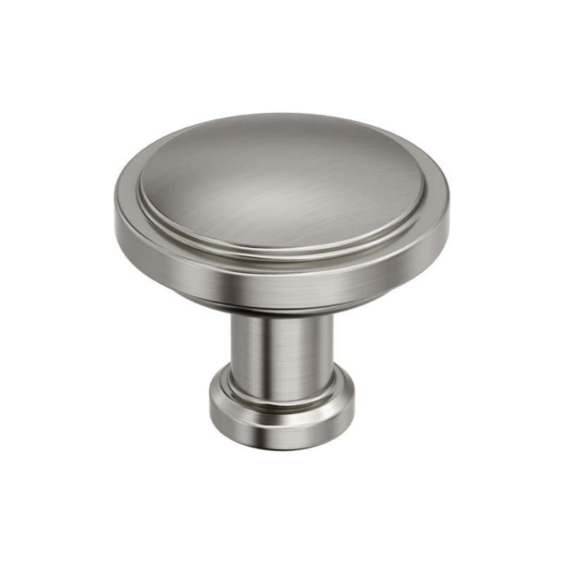 1-1/4" Faircrest Cabinet Knob, Satin Nickel