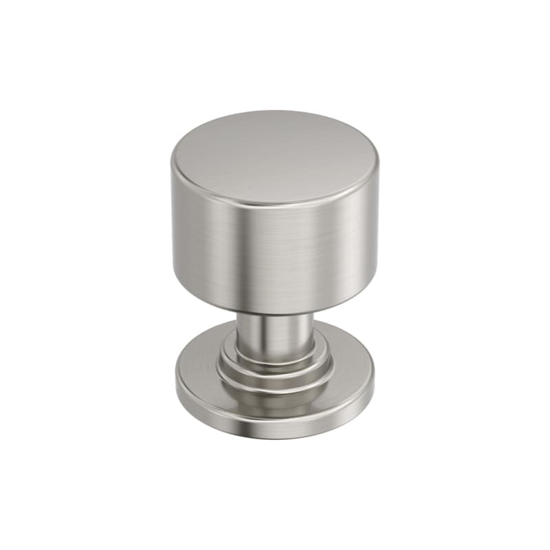 1" Balon Cabinet Knob, Satin Nickel