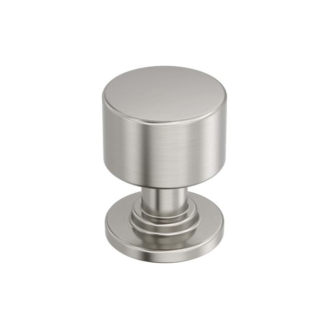 1" Balon Cabinet Knob, Satin Nickel