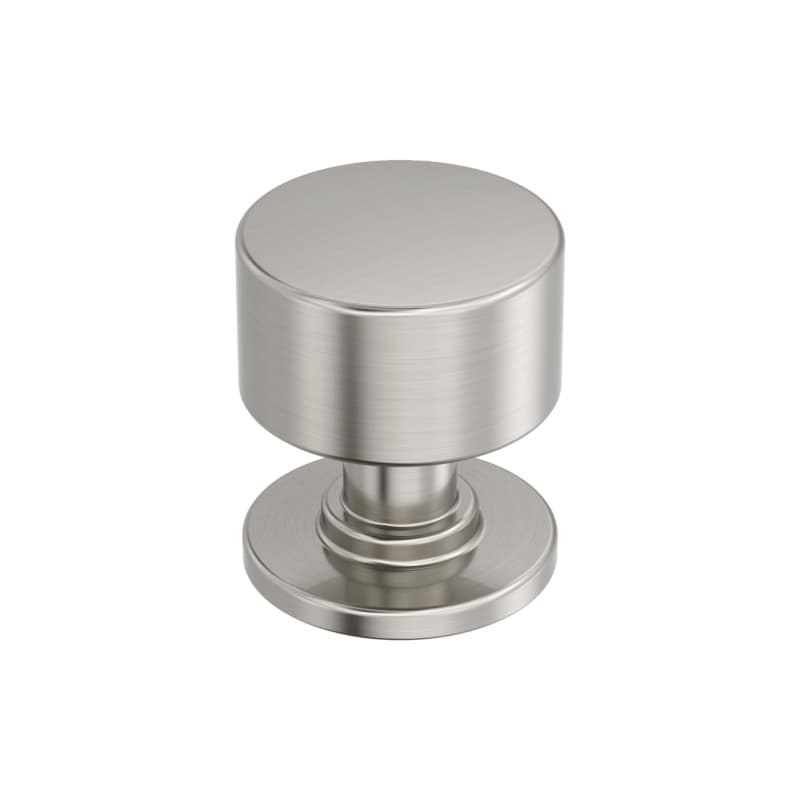 1-1/8" Balon Cabinet Knob, Satin Nickel