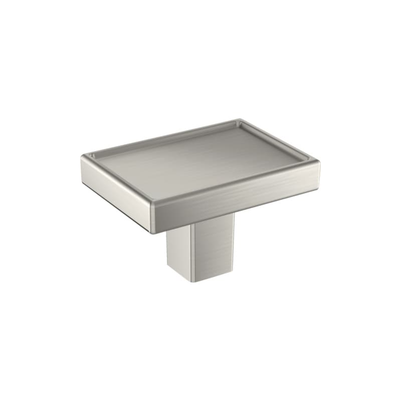 1-5/8" Rockhurst Cabinet Knob, Satin Nickel
