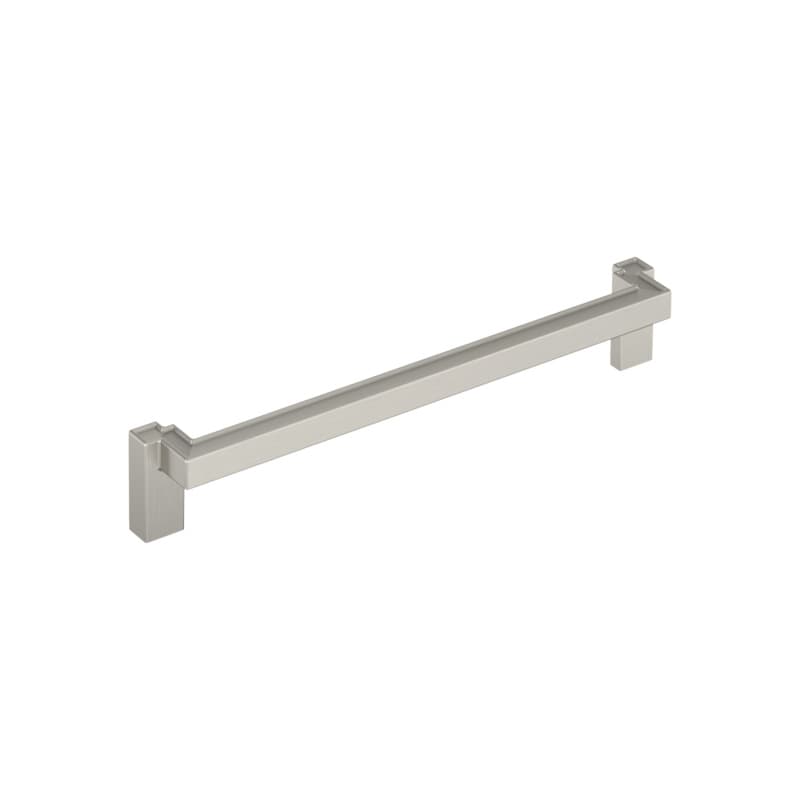 8-13/16" Rockhurst Cabinet Pull, Satin Nickel
