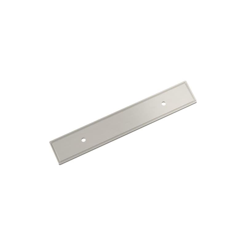 3-3/4" Thoreau Pull Backplate, Satin Nickel